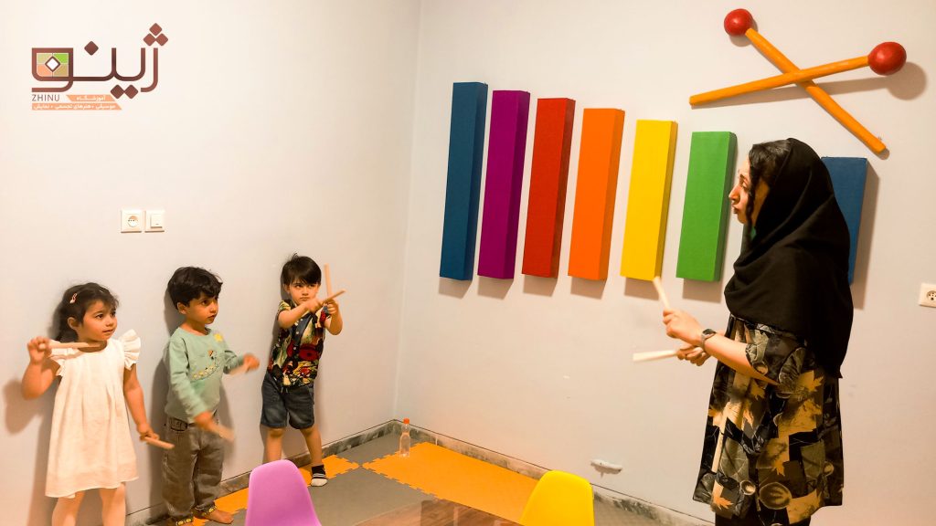 بهترین آموزشگاه موسیقی کودک در کرج موسیقی کودک و بازی های ریتمیک